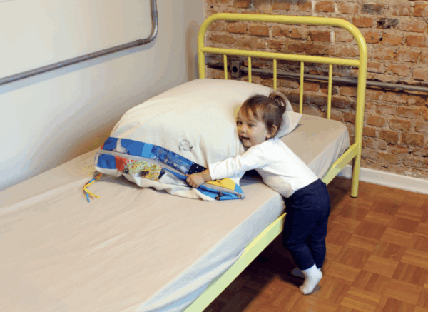 Kit completo — Jogo de cama MAR DE BRINCAR (3 peças)